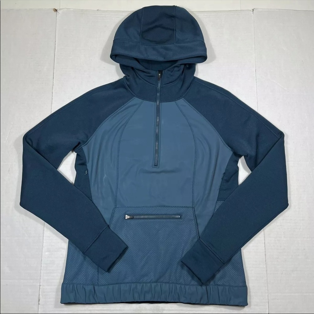 Lululemon Let's Get Visible Alberta Lake Reflective Hoodie Jacket Women’s 10